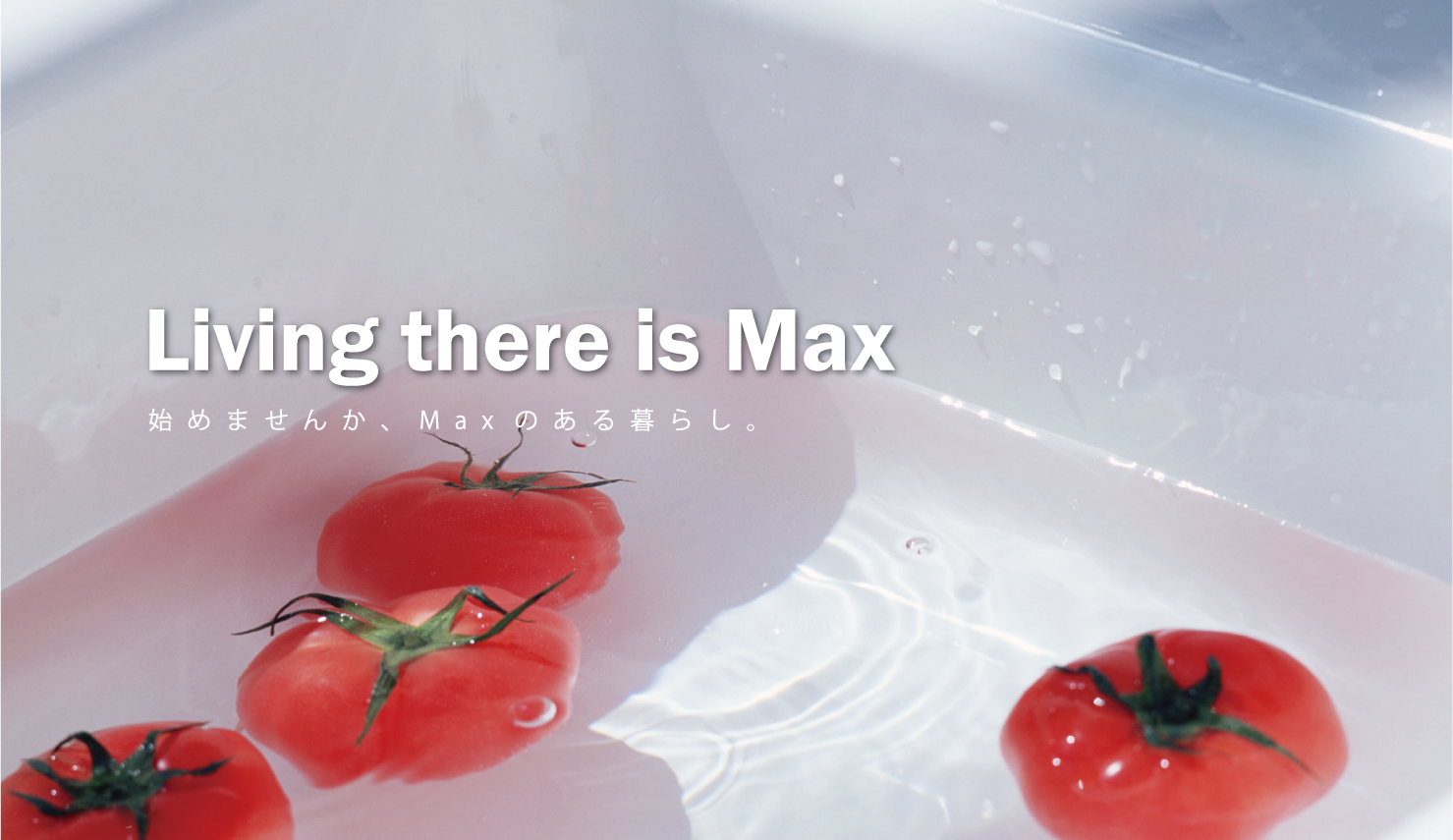 始めませんか、Maxのある暮らし